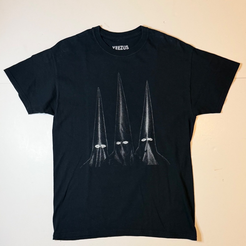 Kanye West Yeezus Tour Black Skinhead TShirt Size M 2013 Tour Merch Rare
